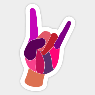 Rock On Sticker